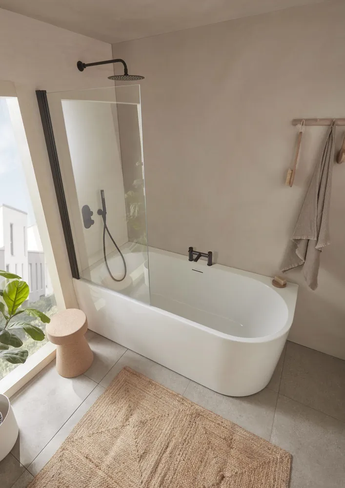 Roper Rhodes 1500 x 800 Corner Bathtub Left Hand - White