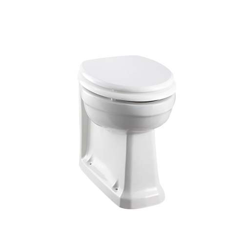 Burlington Back To Wall Wc Pan - White