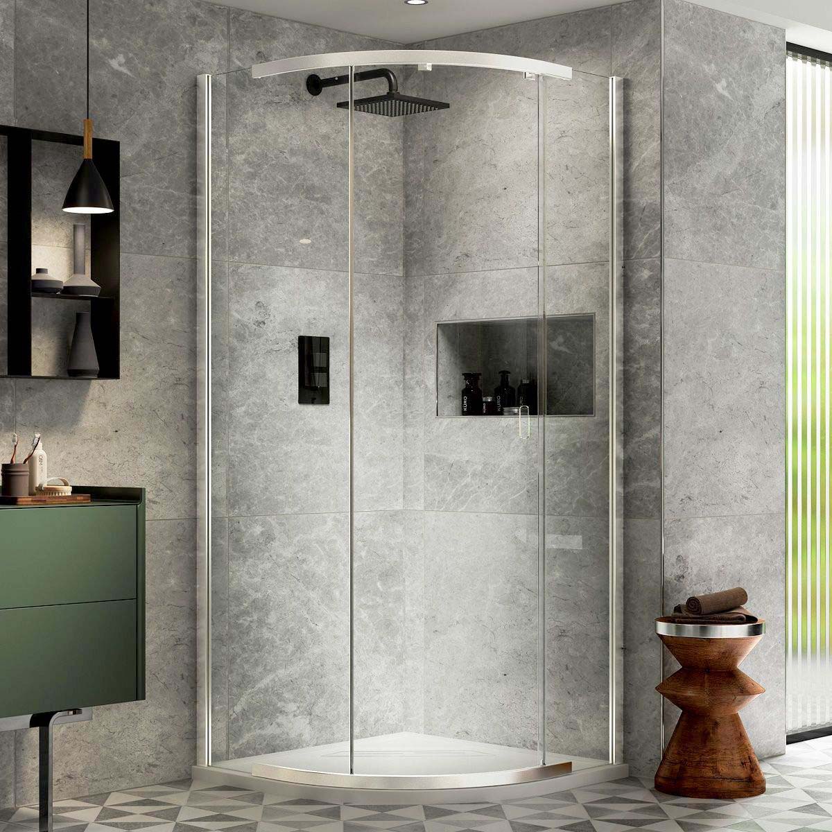 Kudos Pinnacle 8 Kudos P8 Quadrant 1000 x 1000mm - Chrome