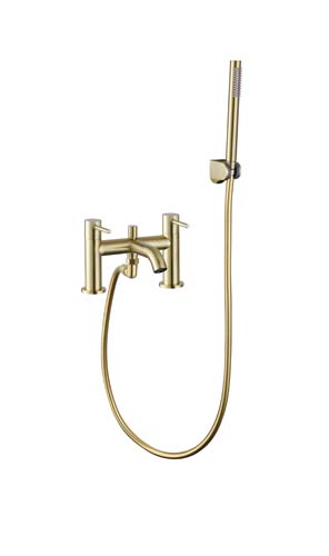 Bayou Deck Mounted Bath Shower Mixer