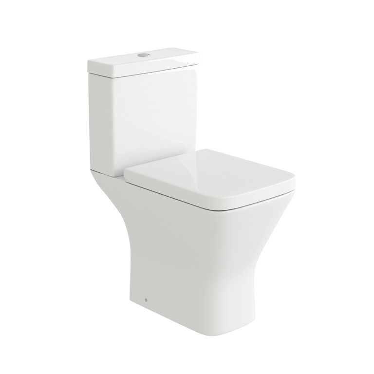Bayou Porto Comfort Pan & Seat - White
