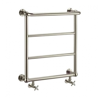 Burlington Cleaver Radiator - Brushed Nickel