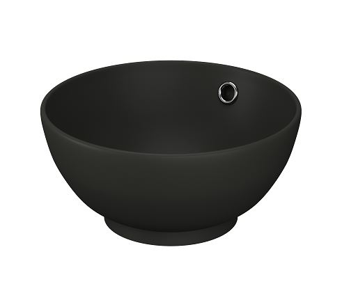 Bayou Rondo - 38cm Diameter - Matt Black