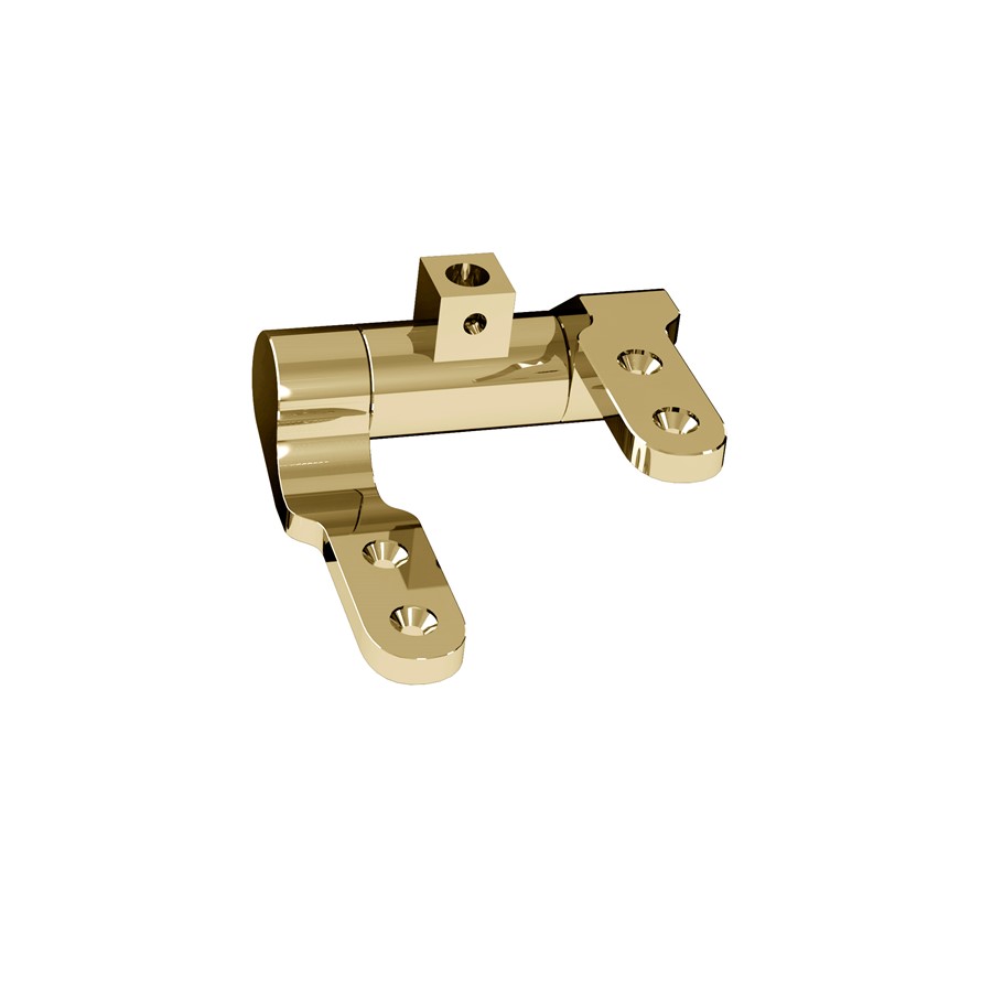 Riviera Soft Close Wc Seat Hinges - Gold