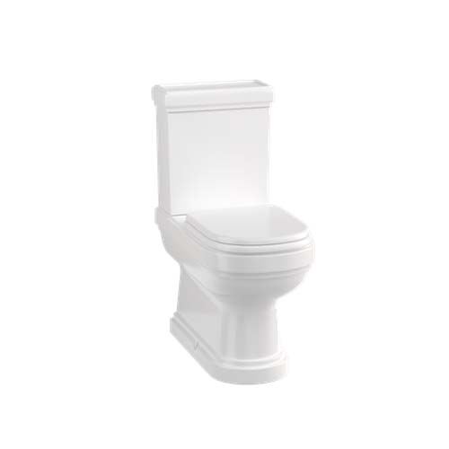 Riviera Close Coupled Cistern Incl Fittings - White