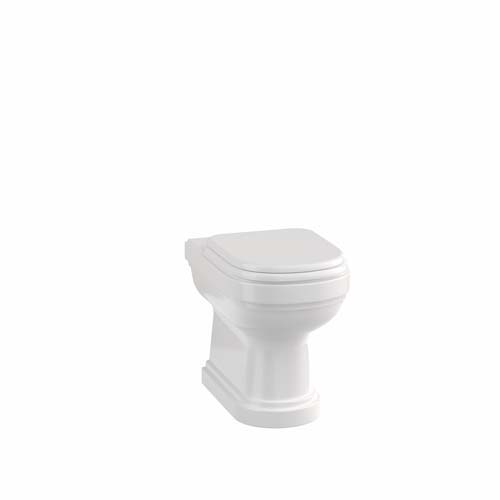 Riviera Back To Wall Pan - White