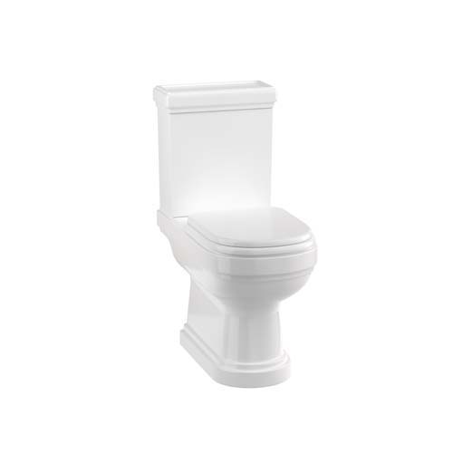 Riviera Close Coupled Pan Open Back - White