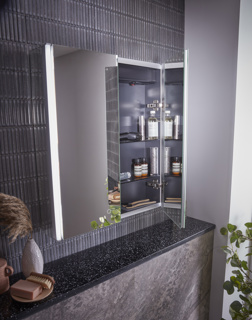 Tavistock Render 600mm Double Door Mirror Cabinet