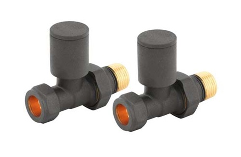Bayou Straight Round Valve Pack - Anthracite