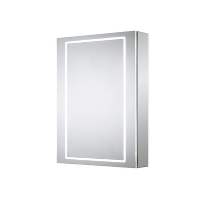 Sensio Sonnet Single Door Led Mirror Cabinet - White