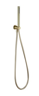 Bayou Shower Handset Wall Bracket - Brushed Brass