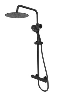 Tavistock Cool Touch Thermostatic Dual Function Bar Shower - Black