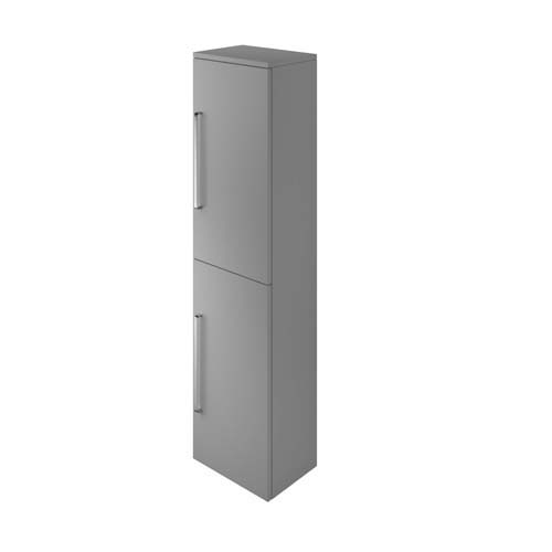 Bayou Scene Tall Unit Left Hand Hinge - Gloss Ash Grey