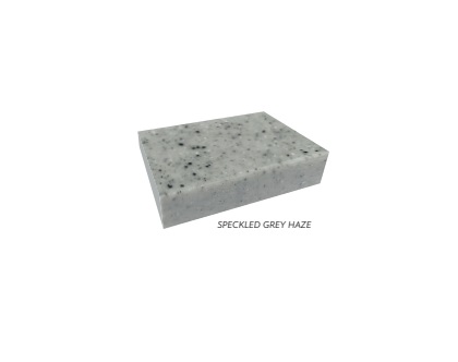 Bayou Solid Surface Worktop Speckled W2 x 1 - Grey Haze