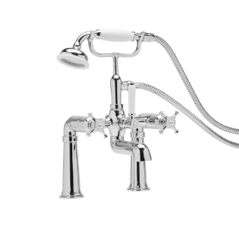 Roper Rhodes Cranborne Bath Shower Mixer With Handset - Chrome