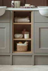 Roper Rhodes 300 x 218 Slim Depth Shelf Unit - Oak