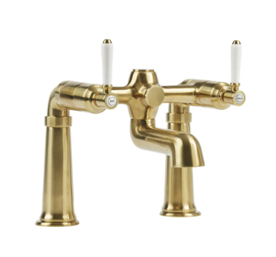 Roper Rhodes Keswick Bath Filler - Brushed Brass