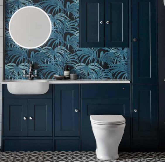 Roper Rhodes Burford 18mm Filler Panels Standard Depth - Derwent Blue