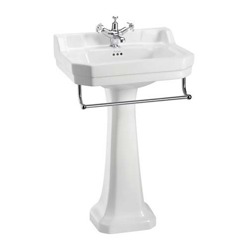 Burlington Towel Rail For 56cm Basin - Chrome