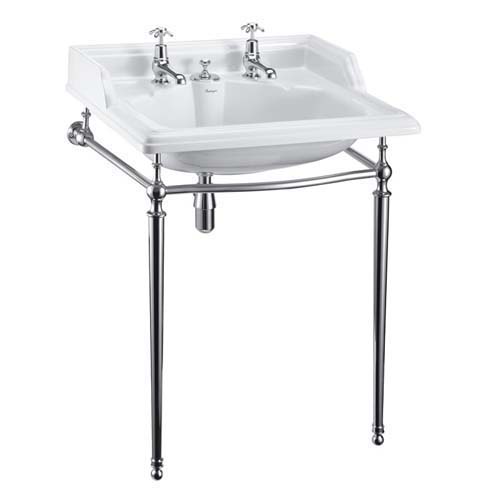 Burlington Washstand 65 x 785H x 575cm - Chrome