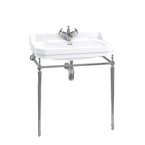 Burlington Washstands 80 x 745H x 41cm For 80cm Basin B18 - Chrome