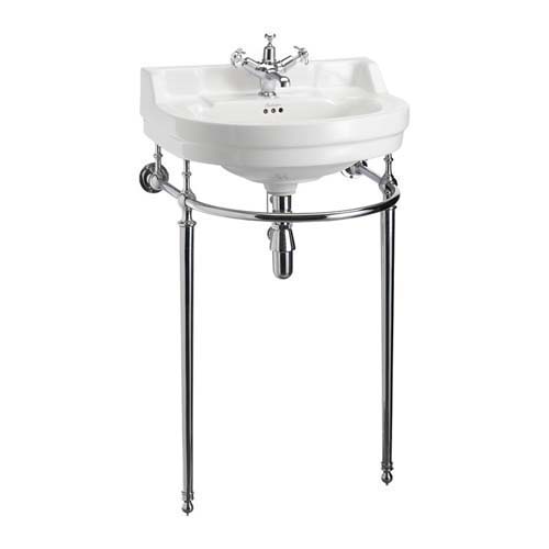 Burlington Regal Washstand Extension Kit Raises Washstands by 6cm - Chrome