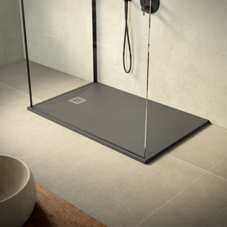 Kudos Ultimate Trays 1200 x 900 Slate Dark Grey - End Waste