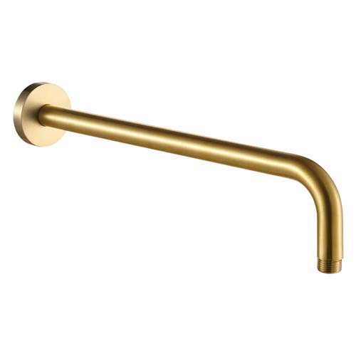 Riviera Shower Valves Straight Shower Arm - Gold