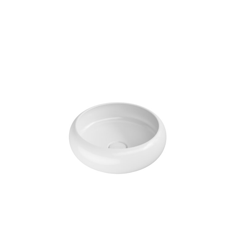 Bayou Riviera Countertop 360 Basin - White