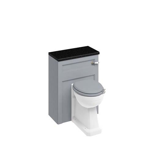 Burlington Wc Unit 60 x 82H x 30cm with Concealed Cistern & Ceramic Lever Grey