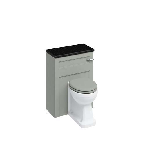 Burlington Wc Unit 60 x 82H x 30cm with Concealed Cistern & Ceramic Lever - Olive