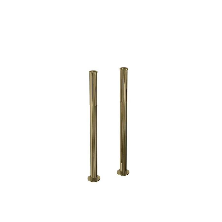 Decorative Pipe Shrouds Under Rim Pair - Gold