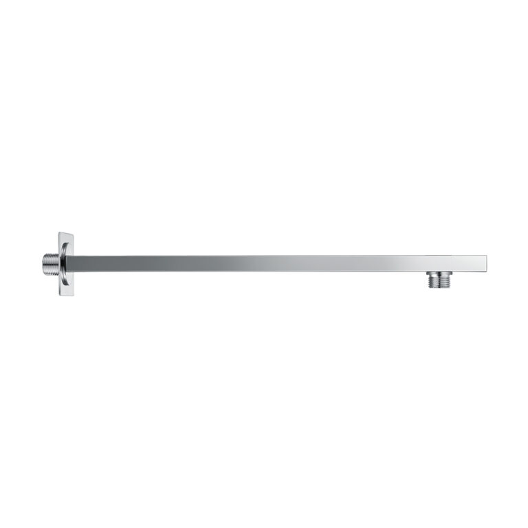 Bayou Square Wall Arm - Chrome