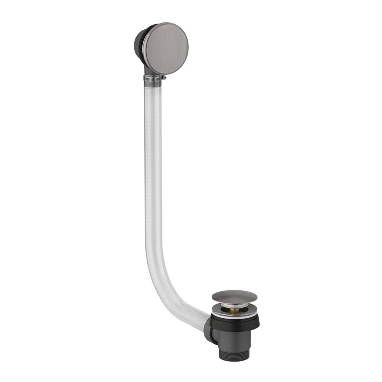 Bayou Bath Pop-Up Waste with Overflow - Gunmetal