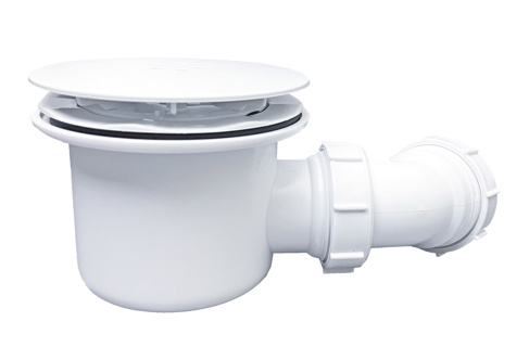 Bayou 90mm Waste & Cover - White