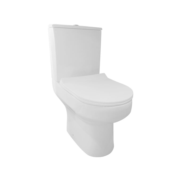 Bayou Spa Rimless Open Back Pan - White