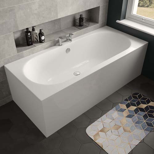Bayou Magnus Bath 1700 x 750mm - White