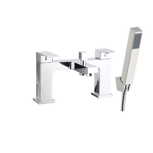 Bayou Forte Bath Shower Mixer - Chrome