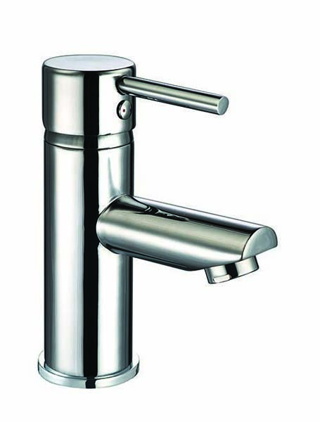 Bayou Pin Monobloc Basin Mixer with Sprung Plug Waste - Chrome