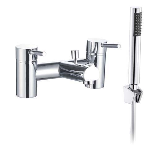Bayou Pin Bath Shower Mixer - Chrome