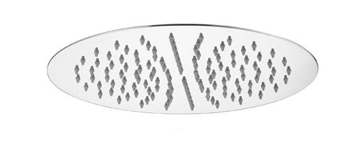 Bayou 250mm Abs Shower Head - Chrome