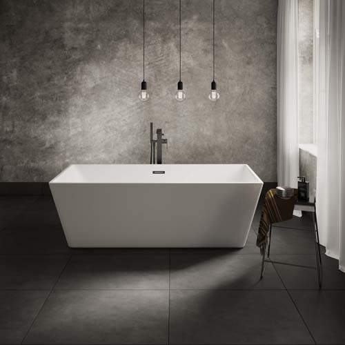 Bayou Varga 1500 x 750 x 570mm 245 Litre Capacity - White