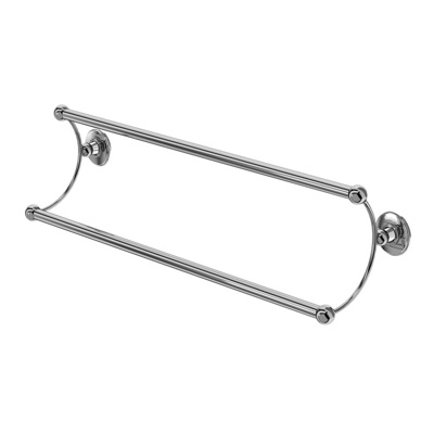 Burlington Double Towel Rail - Chrome