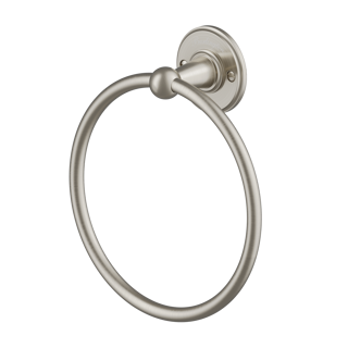 Burlington Towel Ring - Brushed Nickel