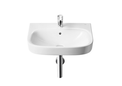 Roca Debba Basin 650mm 1 Tap Hole - White