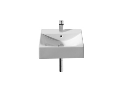 Roca Diverta 470mm Wall Hung Or Countertop Basin 1 Tap Hole - White