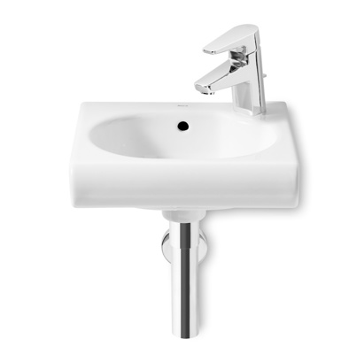 Roca Meridian N Compact Cloakroom Basin 350mm Right Hand 1 Tap Hole