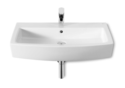 Roca Hall Basin 650mm 1 Tap Hole - White