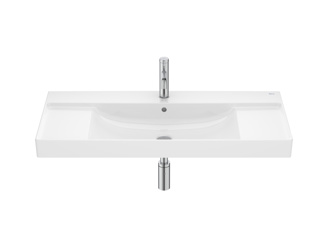 Roca Ona 1000 x 460mm 1 Tap Hole Basin - White