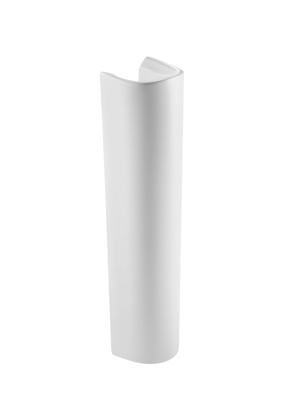 Roca Debba Full Pedestal - White